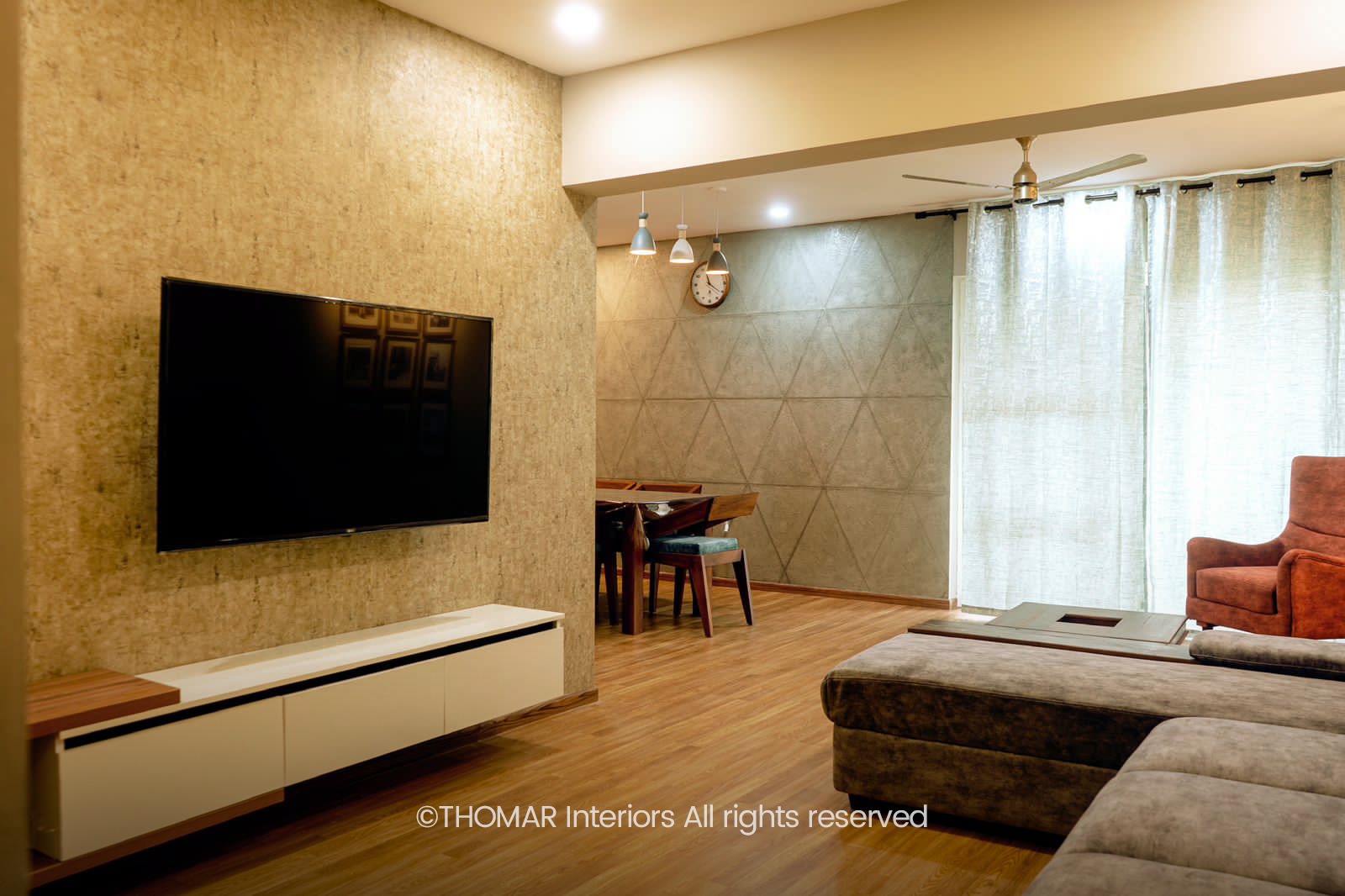 Flat interior design in kochi